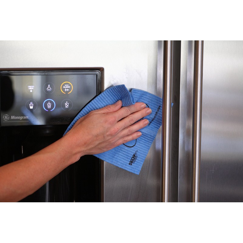 Skoy Bundle, 2-Pack Scrub, and 4-Pack Swedish Dishcloth, Reusable Cleaning