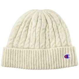 Champion 492-0142 Knit Cap, Boa Back, white
