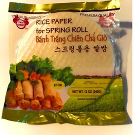 Rice Paper For Spring Roll - Banh Trang Chien Cha Gio 12 oz