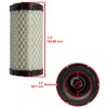 Caltric Air Filter Compatible with Kawasaki Mule Mule Pro-Fxt Kaf820