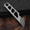 Titanium crowbar, EDC tool crowbar, mini pry bar, EDC bottle