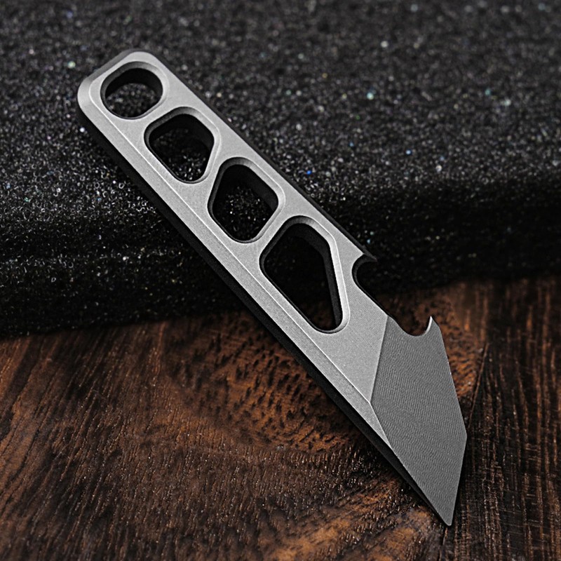 Titanium crowbar, EDC tool crowbar, mini pry bar, EDC bottle