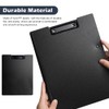 Clipboard A4, Premium Clipboard Folder with Lid, Foldover Clip Boards