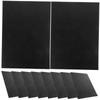 BUGUUYO 10pcs Hard Plastic Sheets Plastic Sheeting Thermoplastic Sheet for