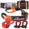 Nilight Niligth 3" x 8' Tow Strap with Winch Snatch