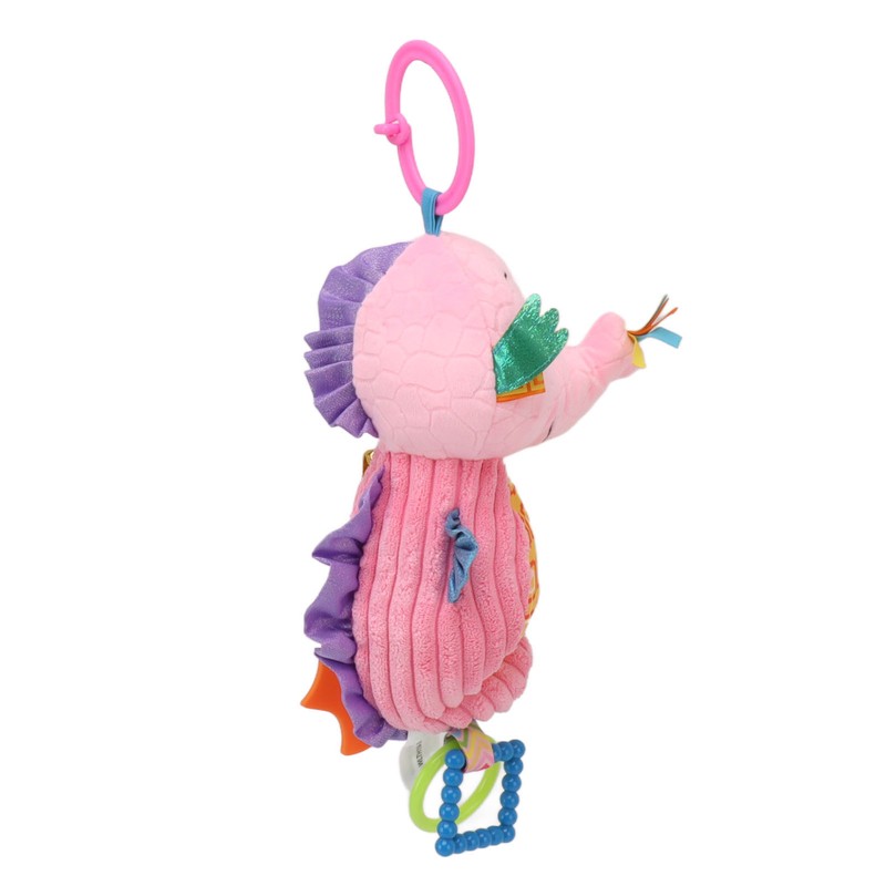 Stuffed Hanging Rattle Doll Soft Sea Horse Cartoon Hanging Plush
