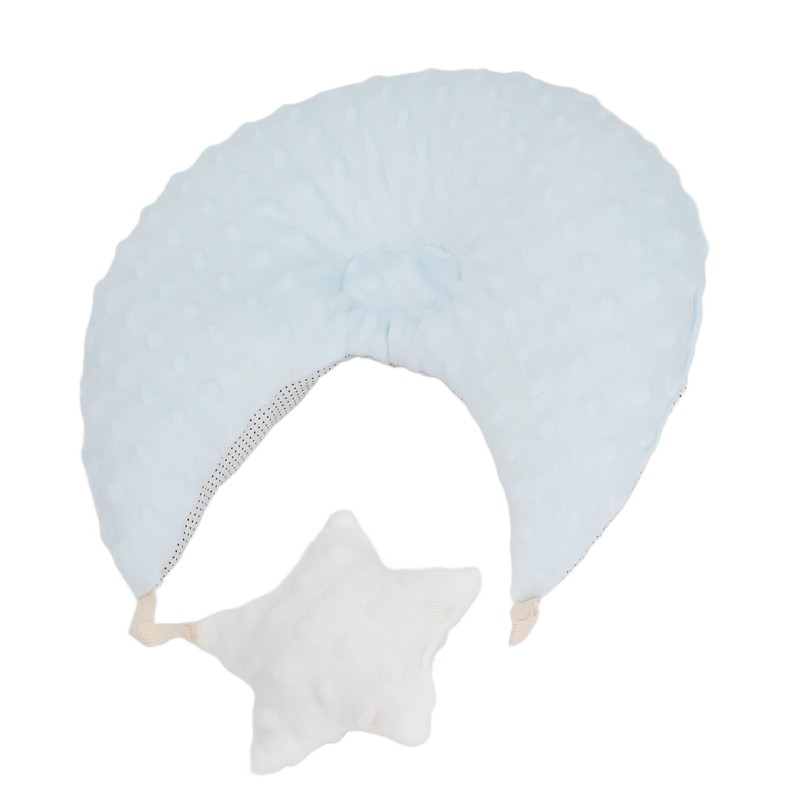 Baby Head Support Pillow Soft Lightweight Portable Infant Head Shaping
