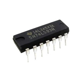 Circuito Integrado Chip IC 74LS93 Contador Binario 7493 (2 Piezas)