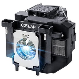 COOBAN ELPLP67 /V13H010L67 Replacement Projector Lamp Bulb with Housing for Epson PowerLite Home Cinema 750HD 710HD 500 600 EX5210 EX7210 EB-X11 EB-X14 EX3210 EX3212 EX6210 H429A H433A H518A MG-850HD