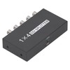 F214 SDI Splitter 1x4 1 in 4 Out Supports SD/HD/3GSDI