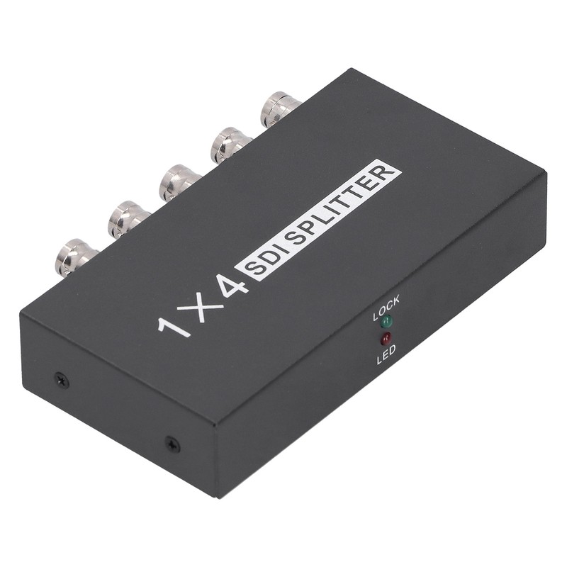 F214 SDI Splitter 1x4 1 in 4 Out Supports SD/HD/3GSDI
