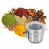 BORDSTRACT 3.7 x 4.6in Stainless Steel Airtight Canisters, Airtight Canister