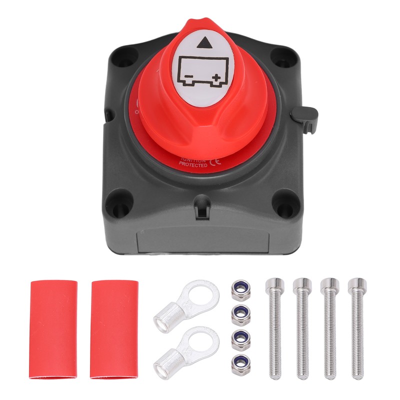 Battery Disconnect Switch On Off 12‑48VDC 275A Heat Resistant Universal