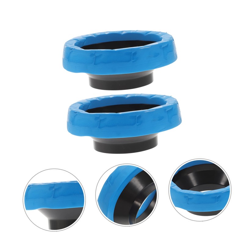 OSALADI 2pcs Toilet Seal Ring Wax Ring Gasket for Toilet