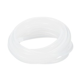 HEROFFIX 1 Pcs for Air and Water Silicone Vacuum Tubing Hose High Temperature Automotive Vacuum Line 10FT 1/8" 3mm ID 2mm Thickness Clear Silicone