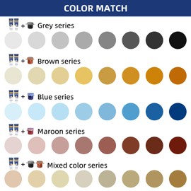 Globalcom Fiberglass Boat Repair Kit, (Color Match) Gel Coat Repair Kit for Boats, Marine Fiberglass Repair Kit for Boats, Epoxy Filler for Boats, Fiberglass Repair Kit Fix Holes Chips Pit Cracks