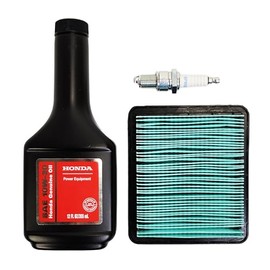 Genuine OEM Lawnmower Tune Up Kit for Honda HRB216, HRN216, HRR216, HRX217 Mowers, GC160, GCV160, GC190, GCV190, GS190 Engines