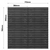 Tool Wall with Stacking Boxes - 772 x 780 mm