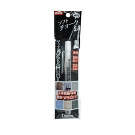 Bigman BAC-BK Erasable Water Based Soft Chalk, 0.2 inches (5 mm), Black