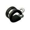 TR W1 Zinc Plated Rubber P-Clip 50mm x5