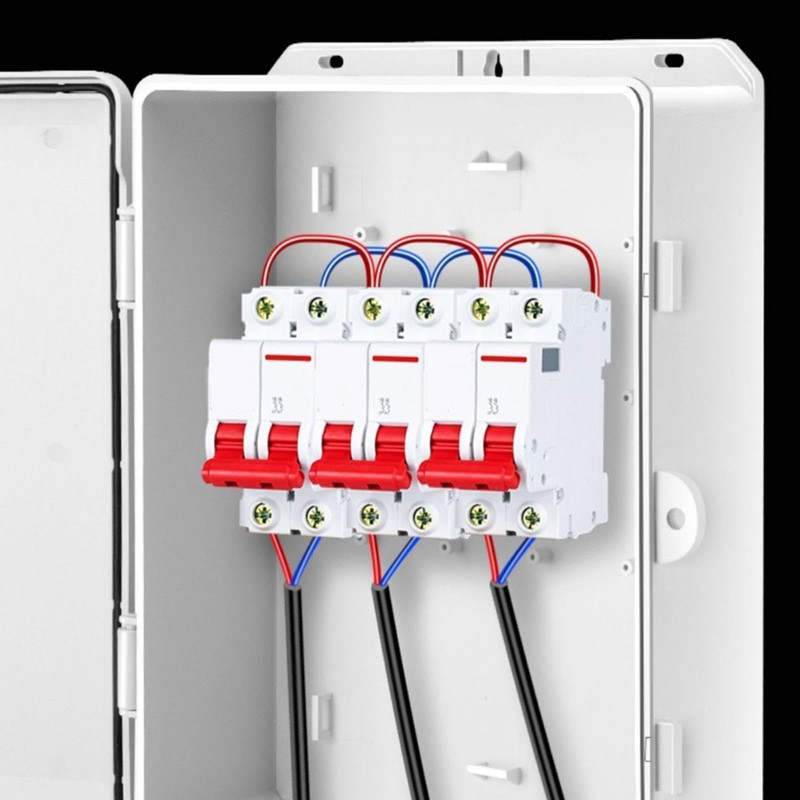Amagogo Electrical Junction Box Electric Meters Box Instrument Case Rainproof