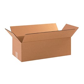 Secure Seal - 25 Pack of 18x8x6â Corrugated Cardboard Packing Shipping Mailing Moving Carton Boxes Cube