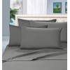 Elegant Comfort 2-Piece Standard Size Pillowcases Wrinkle Resistant 1500 Premier