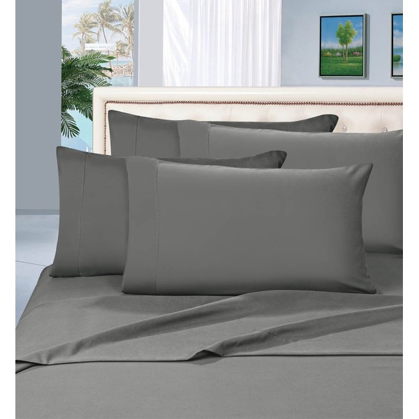 Elegant Comfort 2-Piece Standard Size Pillowcases Wrinkle Resistant 1500 Premier