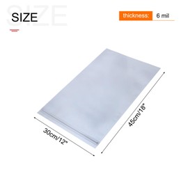 QUARKZMAN Antistatic Bags Shielding Bags Pack of 10 11.8 x 17.7 Inches (30 x 45 cm) Resealable with Labels for Hard Drive HDD SSD Circuit Board