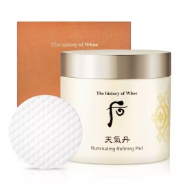 The Face Shop 더후 천기단 화현 리파이닝 패드 160ml (60매) 토너패드 DHERB Toning Pad Refining Pads 160ml (60 sheets)