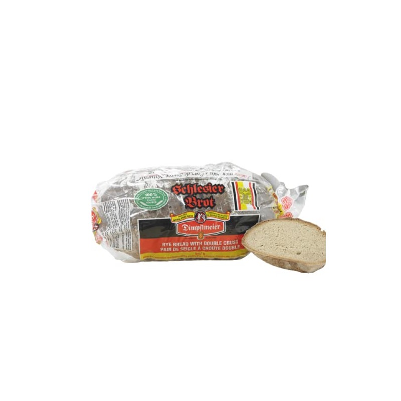 Dimpflmeier Schlesier Brot Double Crust Rye Bread Unsliced