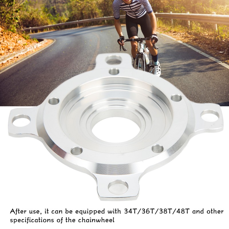CNC 104BCD Electric Bike Chainring Adapter Aluminium Chainwheel Spider Adapter
