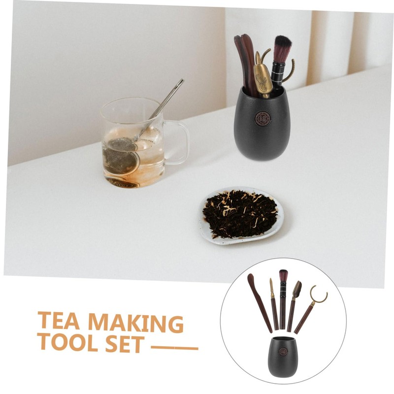 Mikinona Tea Ceremony Six Gentlemen Set 6-Piece Tea Making Tools