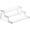Acrylic Risers Display Stand, 3 Tier Cupcake Holder, Clear Perfume