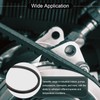 sourcing map BX37 EPDM V-Belt, Raw Edge Cogged Industrial Rubber