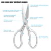 Kitchen scissors, household scissors, stainless steel, all-purpose scissors, heavy sharp