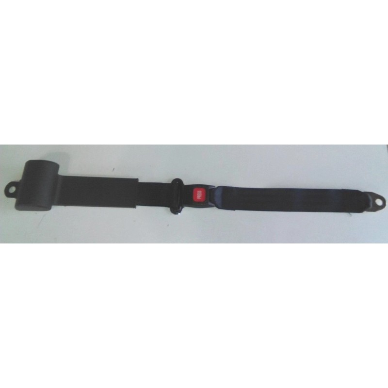 Seatbelt Solutions LLC NEW BLACK 2-POINT LAP SAFETY SEATBELT SET