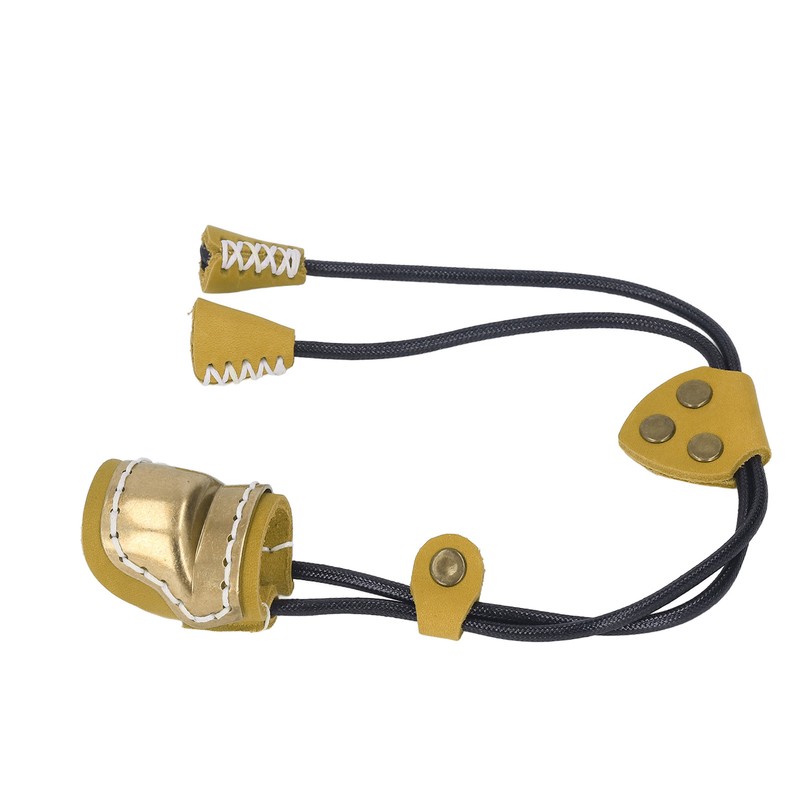 Archery Leather Finger Guard Comfortable Regulating Ergonomic Simple Use Archery