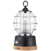 Logos 74175020 Bamboo Cabin Lantern, Black, Approx. Width 4.9 x