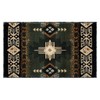 South West Native American Mat Area Rug Design C318 Sage