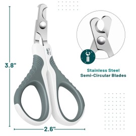 Mr. Pen Cat Nail Trimmer - Cat Nail Clippers - Olive - Stainless Steel Blades - Safe & Easy Nail Trimming for Cats of