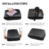 INTGET Car Center Console Armrest Cover for Kia Optima Accessories