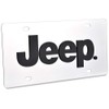 Eurosport Daytona- Compatible with -, Jeep Stainless Steel License Plate