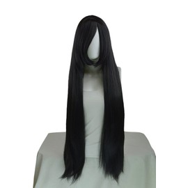 Epic Cosplay Persephone Black Long Straight Wig 40 Inches (12B1)
