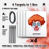 4 Pack Splatter Reactive Targets,Shooting Targets for The Range,Shooting Target,Target
