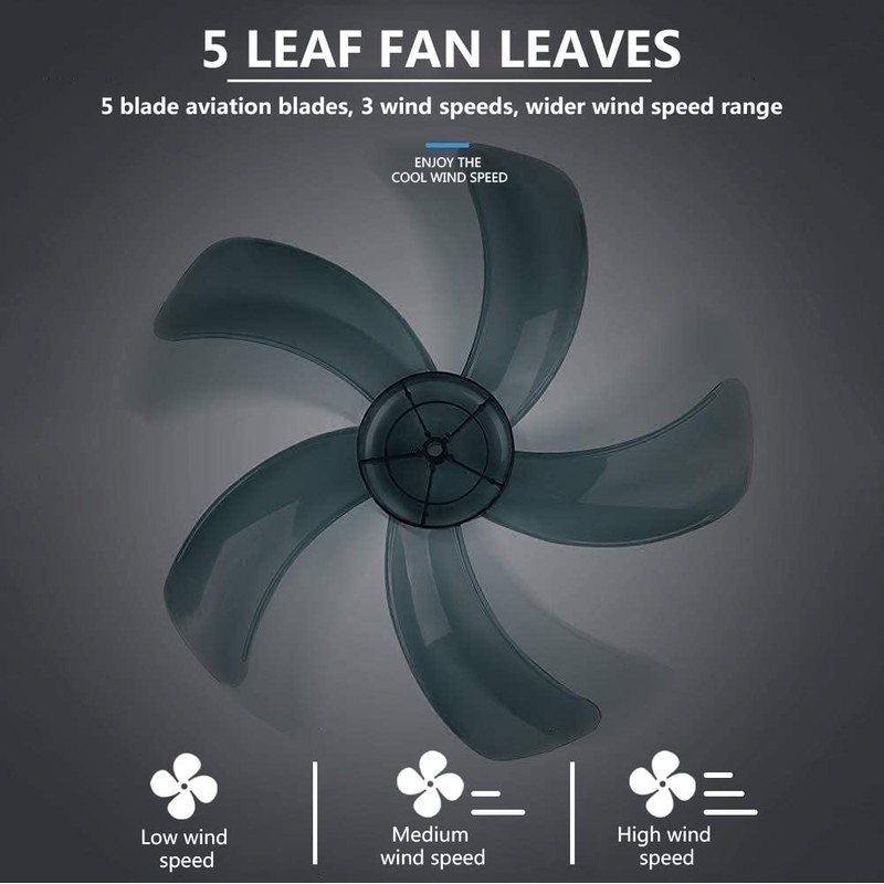 Aotop 16 inch Wall Mount Fan with Remote Control -