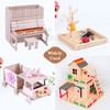 100Pcs Popsicle Sticks - 4.5 Inch Craft Sticks Ice Cream