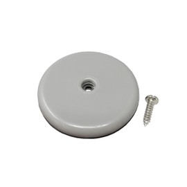 Shepherd SlideGlide 2-3/4" Round Adhesive Furniture Sliders for Carpet, Heavy-Duty Protective Furniture Moving Pads with Self-Adhesive or Screw-On Application, Set of 4, Beige
