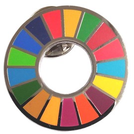 SDGs United Nations Headquarters Pin Badge, Limited Release