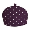 CUSHIONS2U Clarke & Clarke Dotty Spot Purple Off-white Print Large